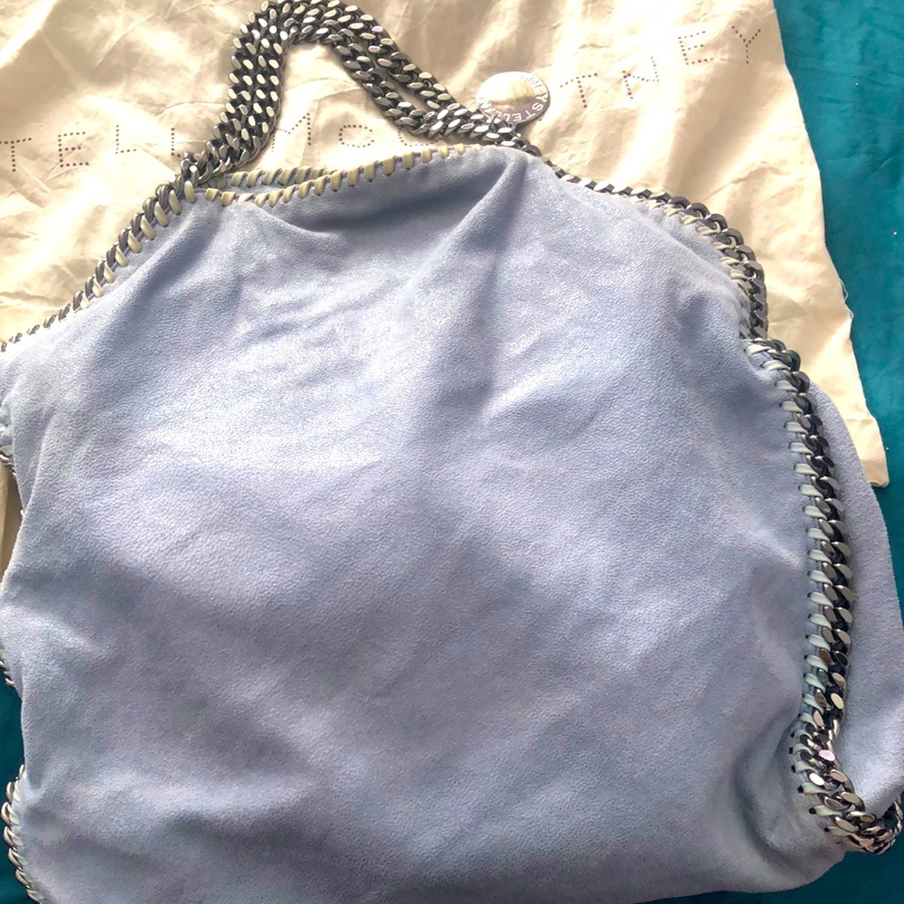 Baby blue preown Stella McCartney bag